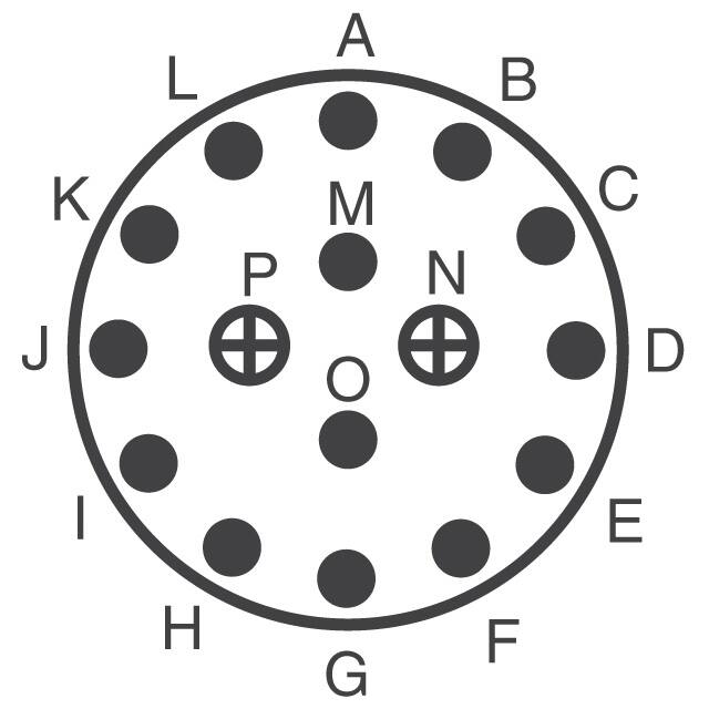 97-3102A-24-7S Amphenol Industrial Operations  Circular Connector Assemblies